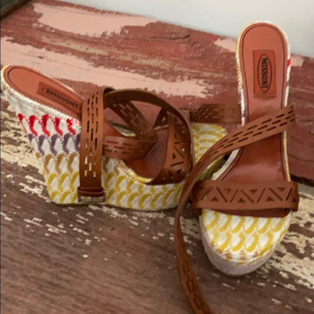Missoni Strappy Wedges